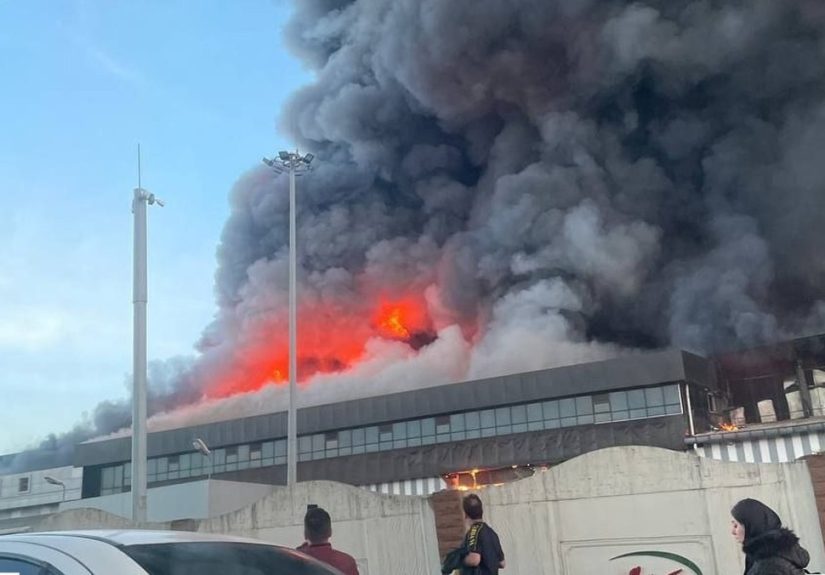 آتش سوزی کاله